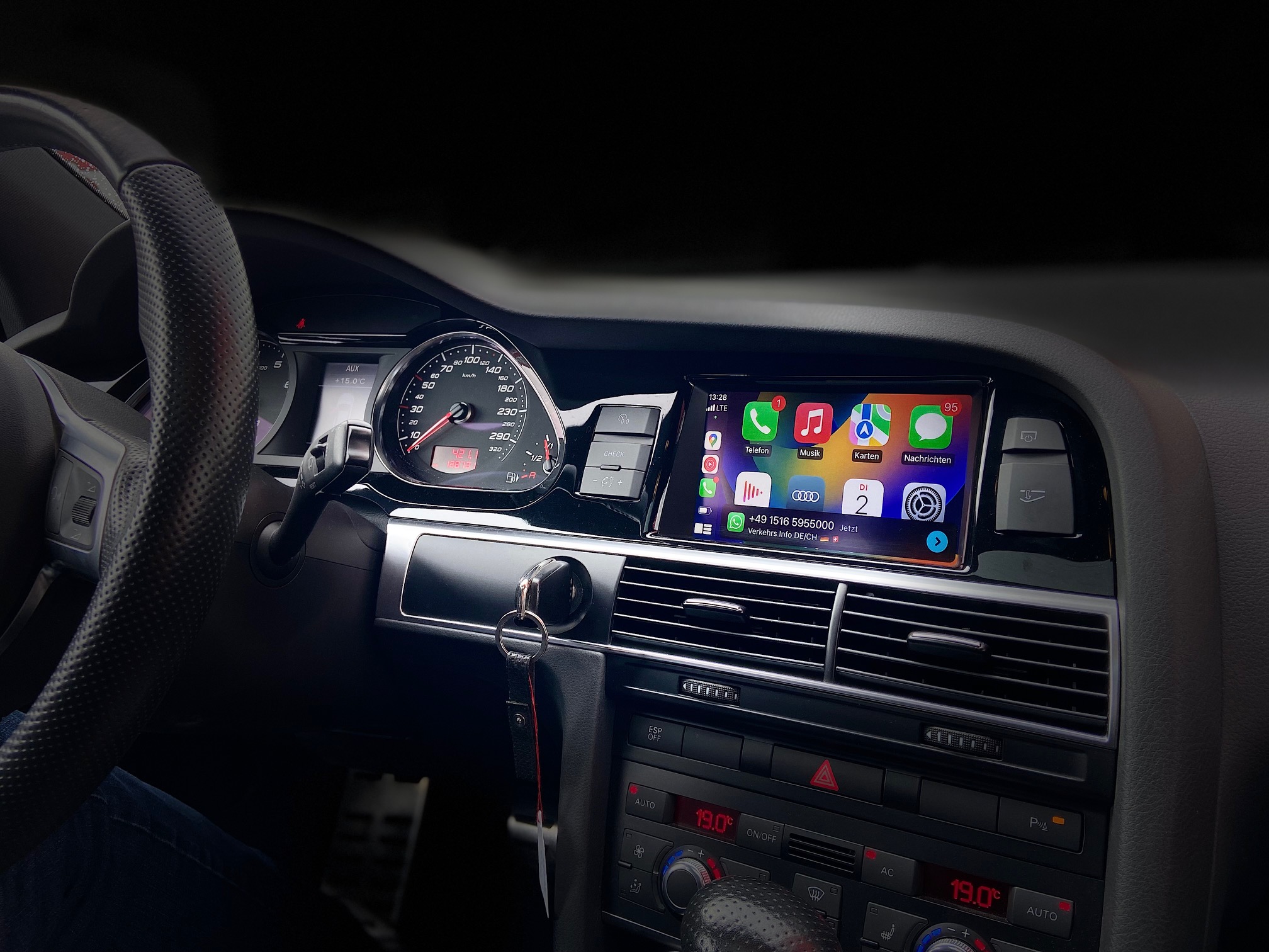 Upgrade für deinen Audi RS6 Ampire SmartphoneInterface mit Apple