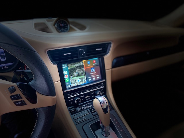 Porsche CarPlay Android Auto Nachrüstung Infotainment Überblick